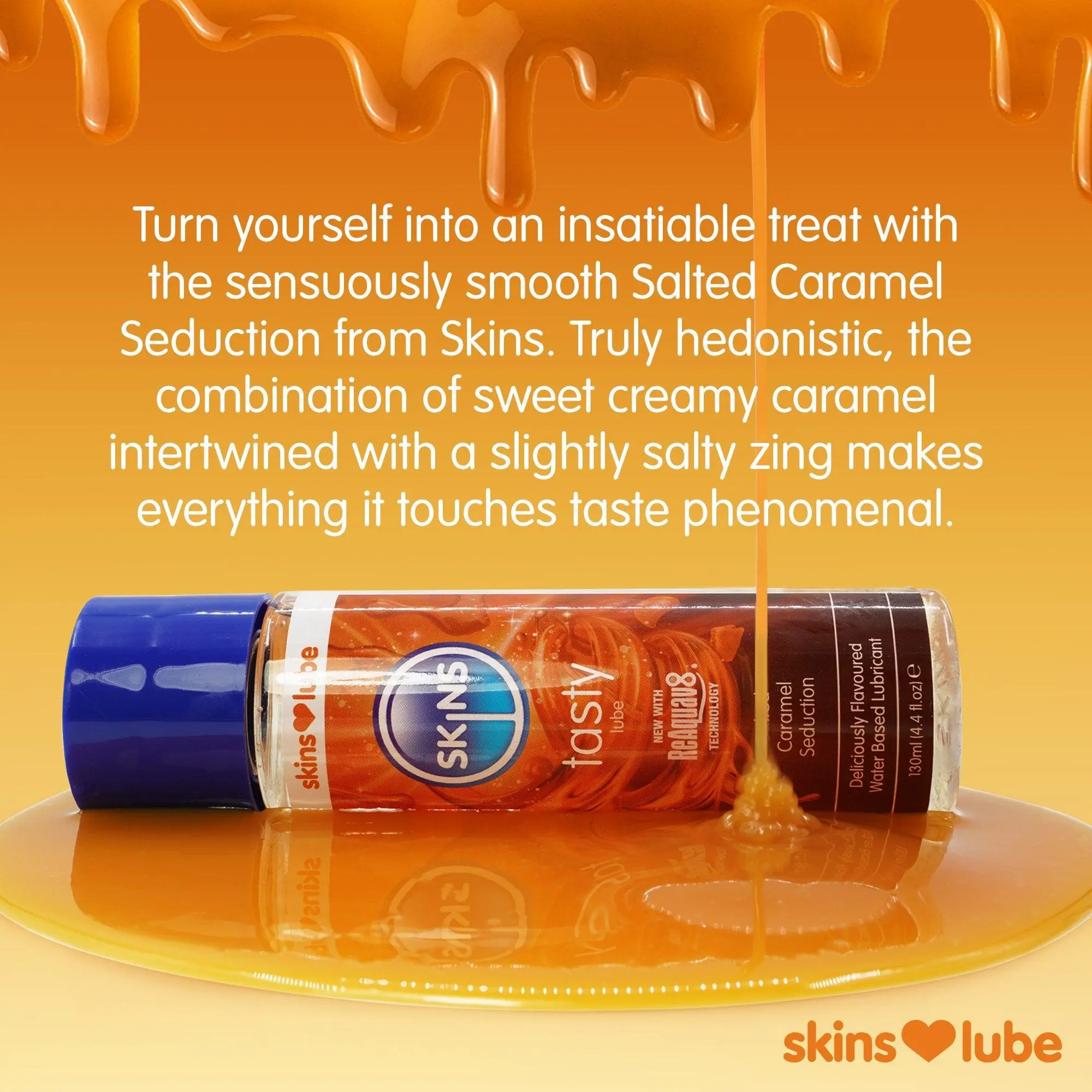 Skins Salted Caramel Water Based Lubricant - Image 5