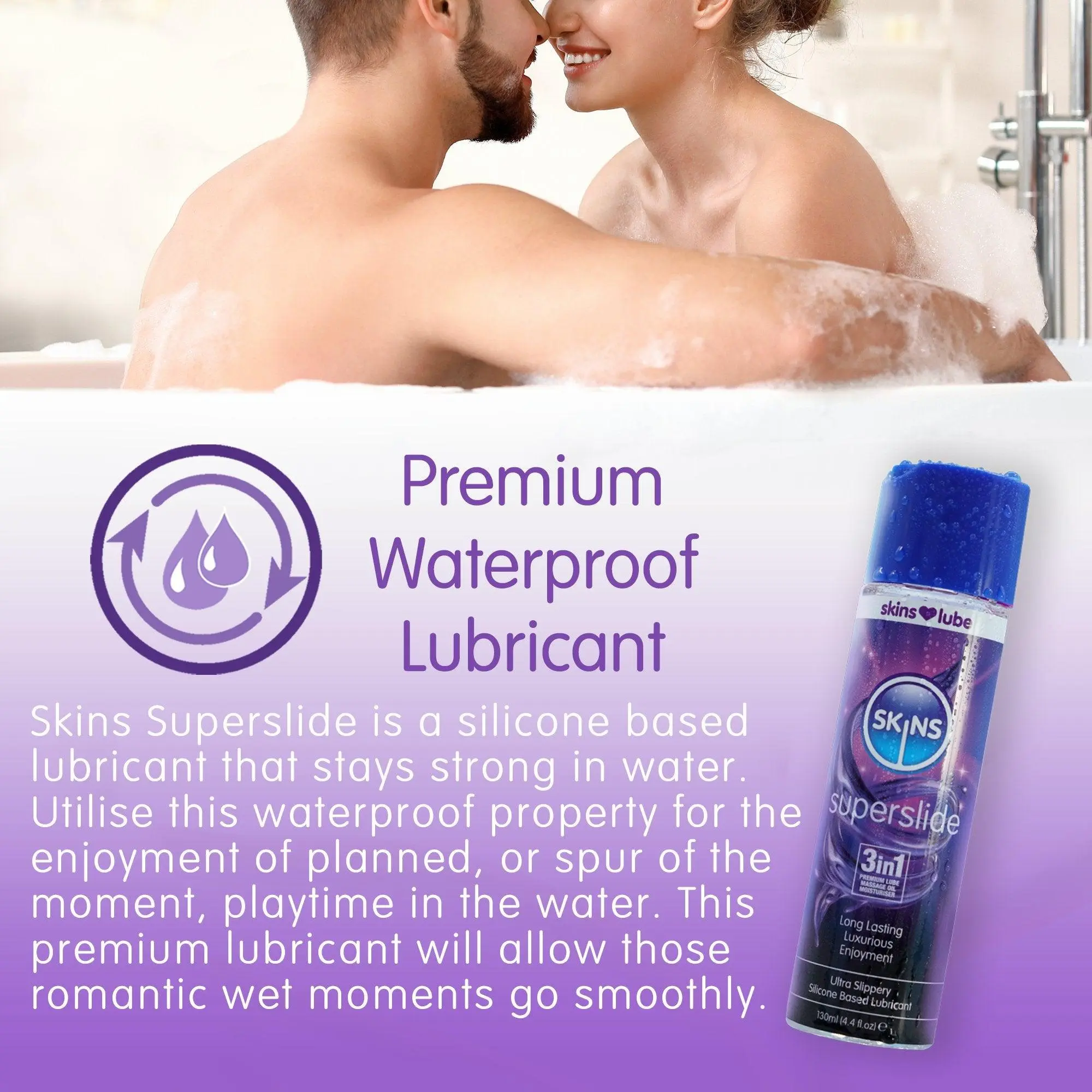Skins Superslide Silicone Based Lubricant - Image 7